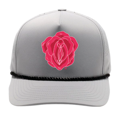 IYKYK Flower Structured Hat